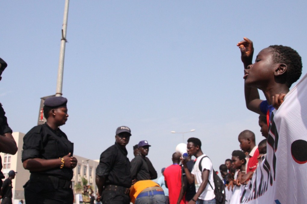 Students demonstrate in Bissau on December 7. The country has been wracked with violence since its independence in 1974. Photo: AFP