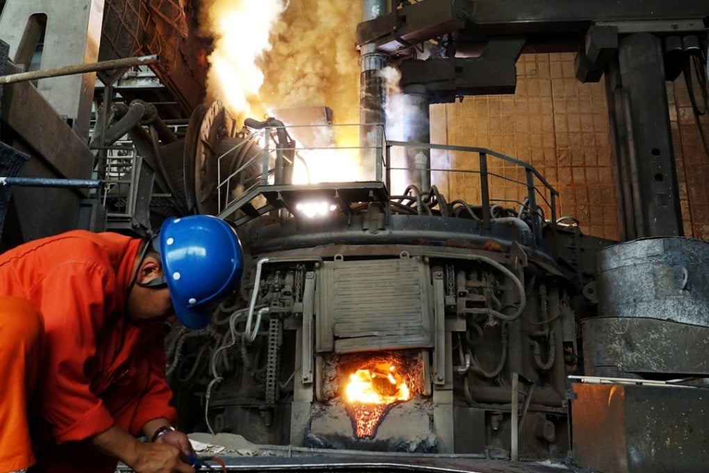 China’s steel industry recycles far less waste than other major producers. Photo: Reuters