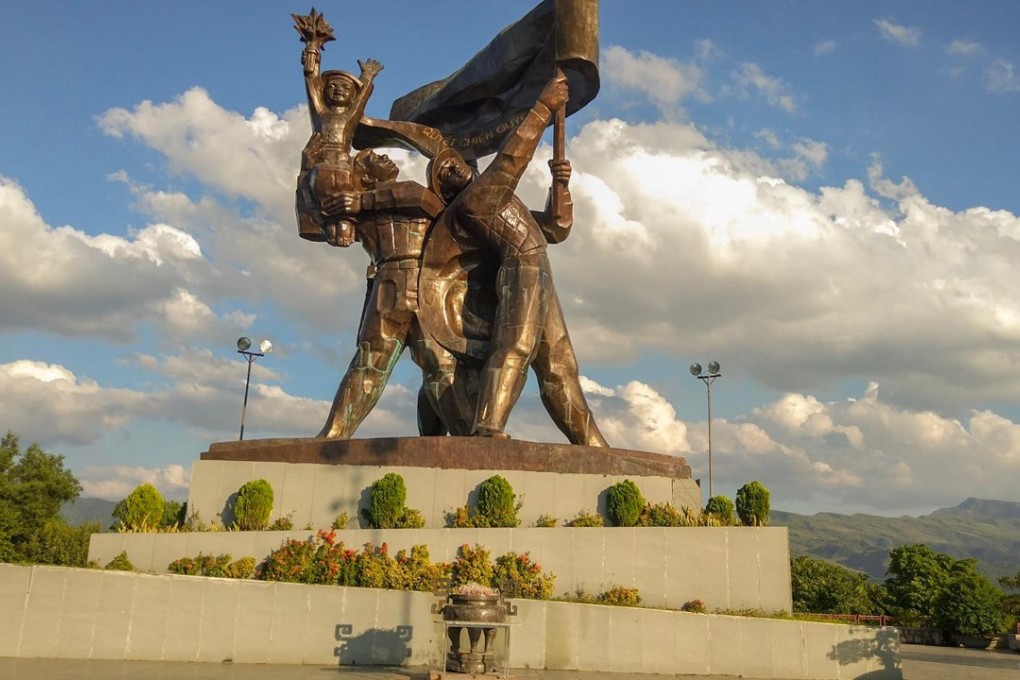 Victory Monument commemorates the Viet Minh's victory over French forces in 1954. Photo: Mai Duong for Ceritalah