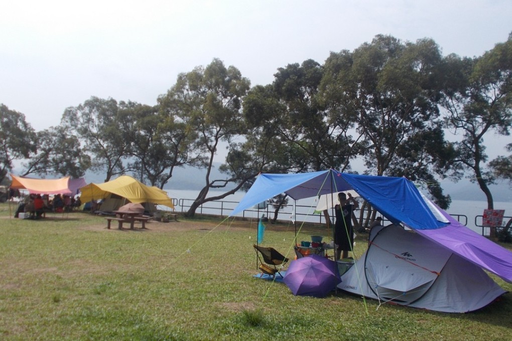 The Wan Tsai South campsite, pictured during a less busy day in May 2017. Photo: Handout