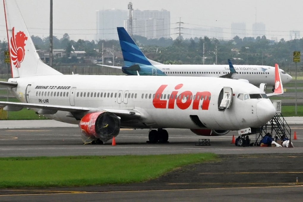 The budget operator is completing a formal document to cancel its remaining 737 orders with Boeing, claiming the US planemaker unfairly implicated Lion Air in the crash. Photo: AFP