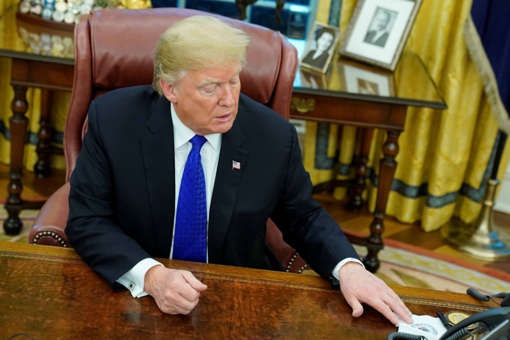 US President Donald Trump said he had not yet spoken to China’s President Xi Jinping about the case against Sabrina Meng Wanzhou. Photo: Reuters