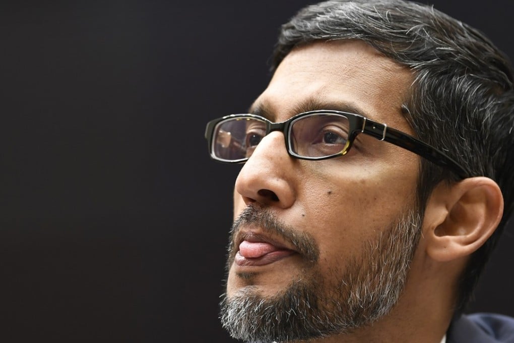Sundar Pichai did not say what steps Google would take to comply with Chinese laws if it re-entered the market. Photo: Xinhua