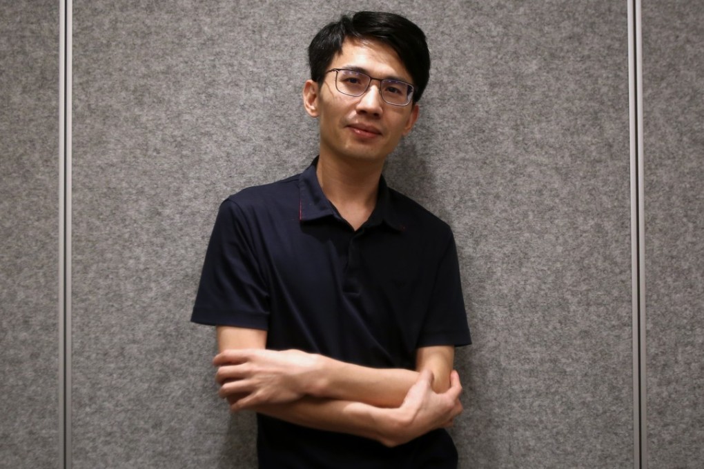 Michael Chen Xiangyu, chief executive officer of iDreamSky, which listed on the Hong Kong exchange last week. Photo: SCMP/Jonathan Wong