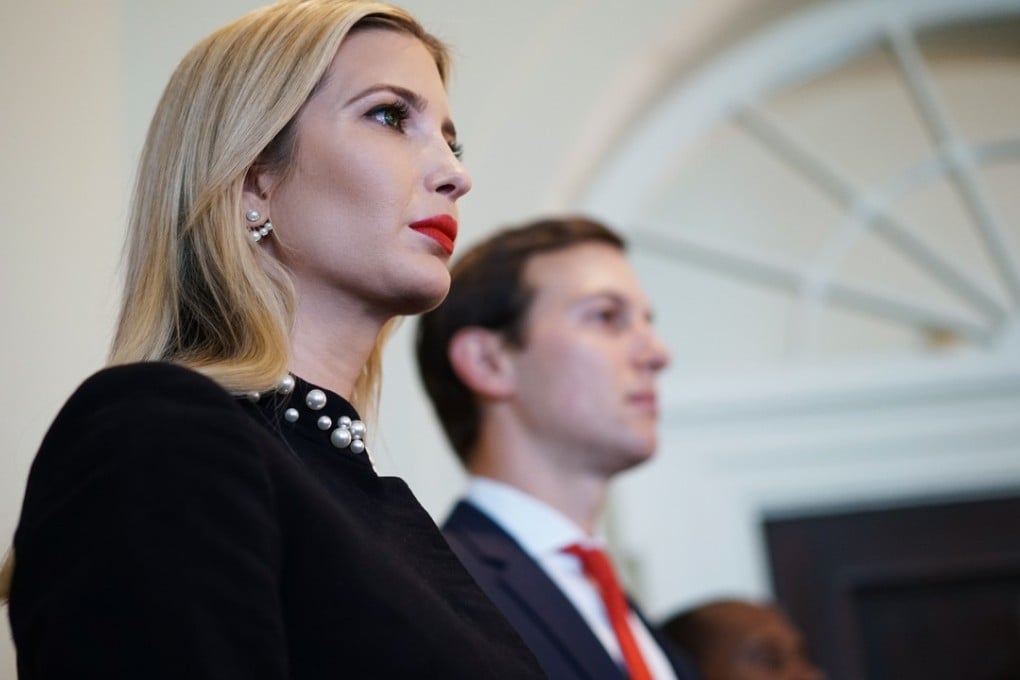 Jared Kushner and Ivanka Trump, both advisers to US President Donald Trump, tend to favour cosmopolitan political moderates over the kind of hard-core conservative activists who appeal to the president. Photo: AFP