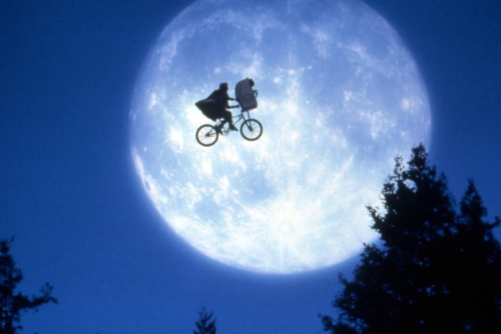 A scene from Steven Spielberg’s E.T. the Extra-Terrestrial, the 1982 movie that inspired Genki Kawamura to become a filmmaker. Picture: Alamy