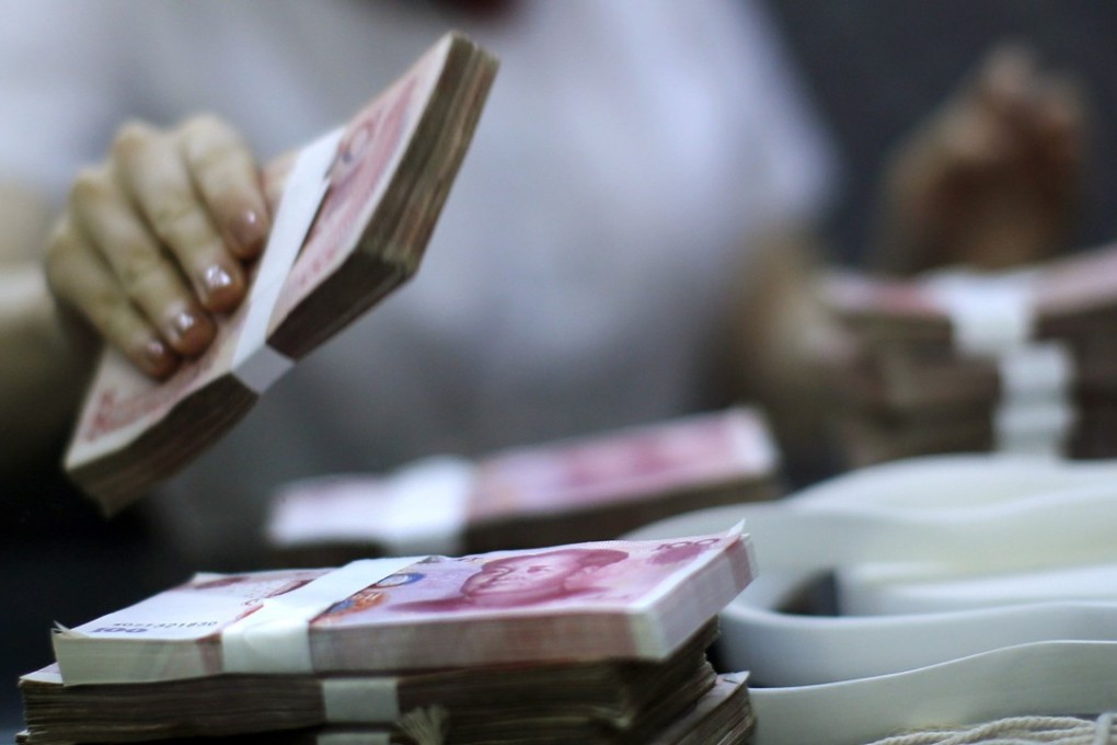 The yuan’s 5.79 per cent depreciation against the US dollar is roughly the same as that against the euro and British pound. Photo: Reuters