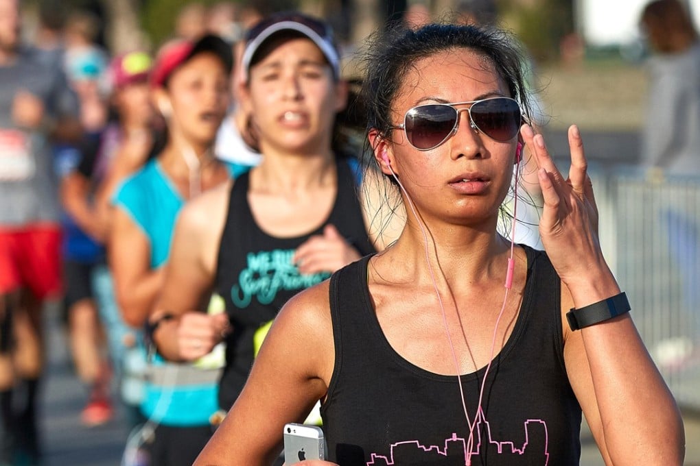 Running with headphones is fine, don’t listen to the noise, unless it’s music to your ears. Photo: Alamy
