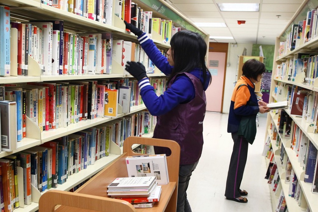Unmanned mini-libraries and longer opening hours could also be possible with new high-tech self-service kiosks, according to a paper submitted to the Legislative Council by the Leisure and Cultural Services Department on Thursday. Photo: Dickson Lee