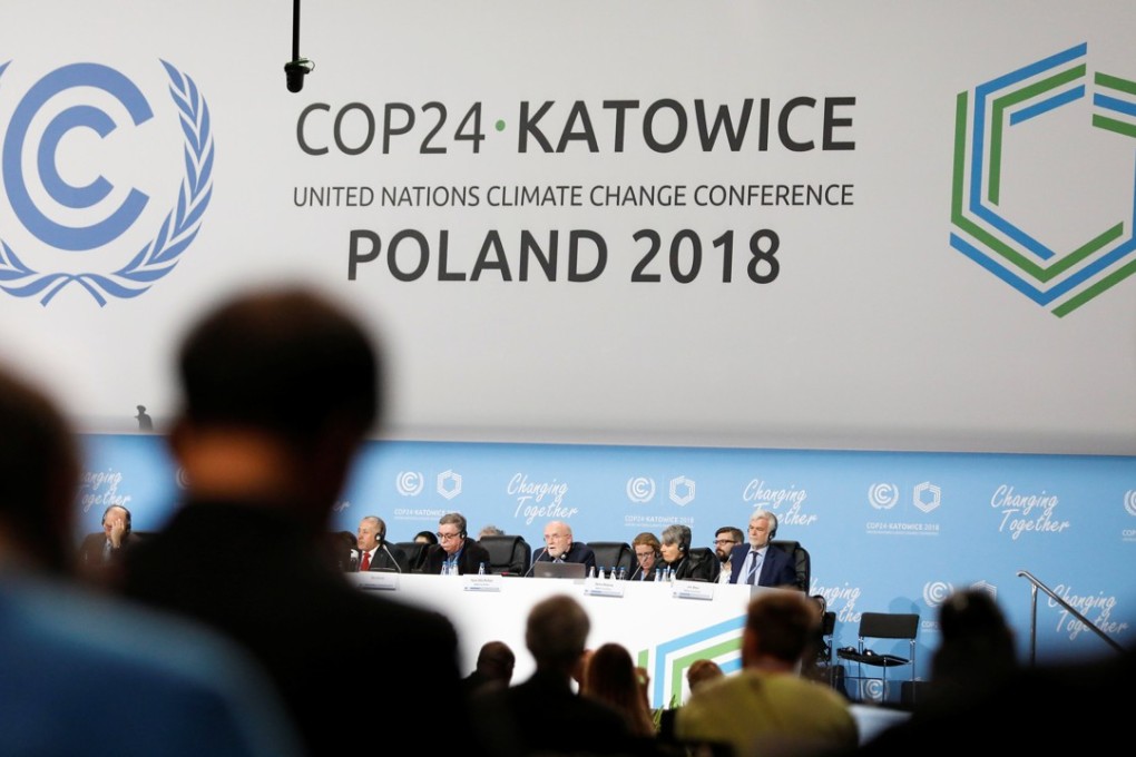 China accused developed nations of reneging on the promises they made in the Paris accord at the COP24 climate change conference in Katowice, Poland. Photo: Reuters