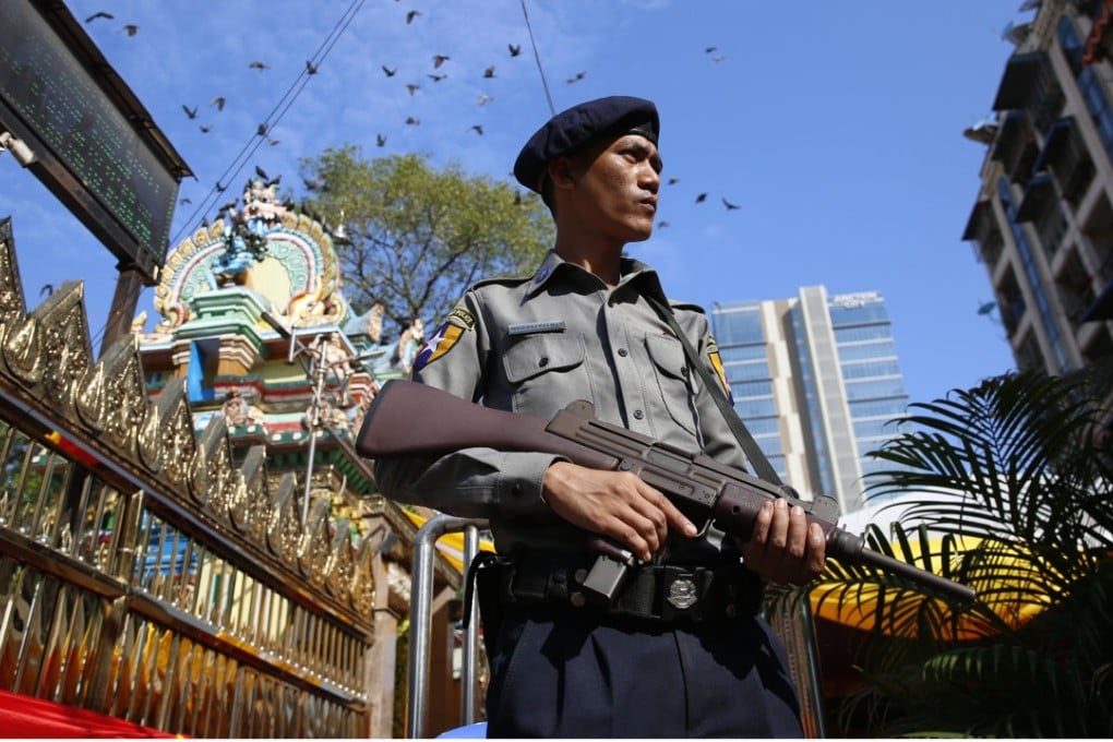 The list criticises companies with links to Myanmar’s military. Photo: EPA