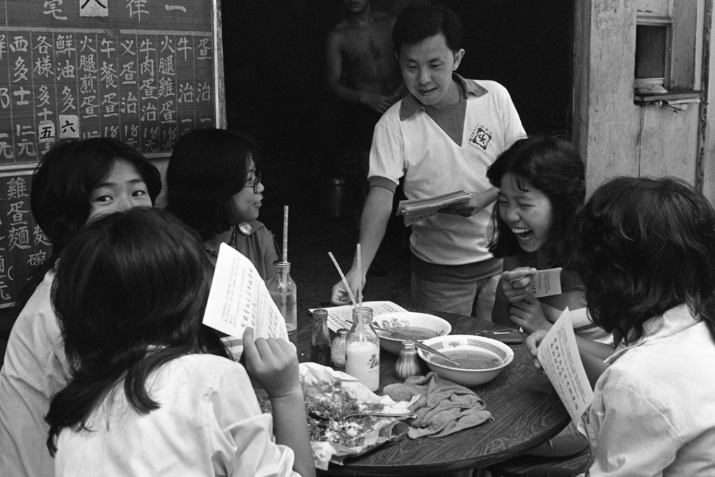 A dai pai dong in 1970s Hong Kong. Picture: SCMP