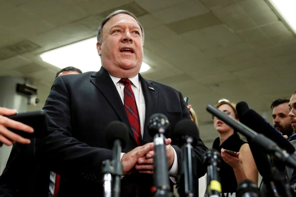 US Secretary of State Mike Pompeo says the arrest of two Canadians in China is unlawful. Photo: Reuters