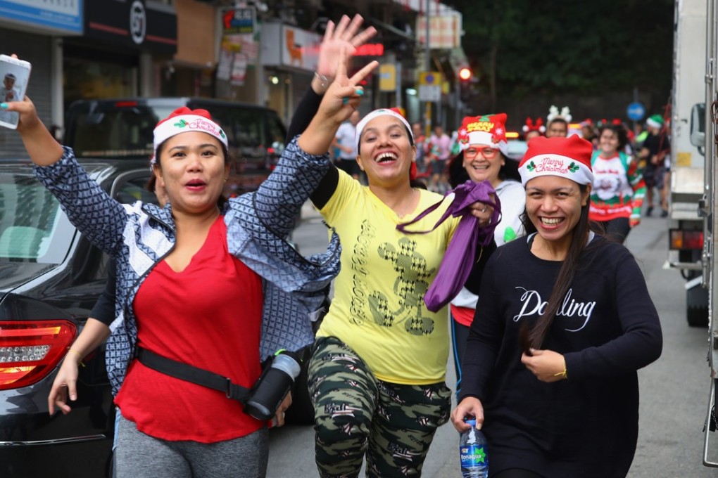 The funds raised came from donations and entrance fees for all runners. Photo: Edmond So