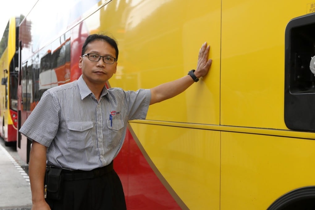 Lee Chun-ming now has regular pay, more tolerable working hours and regular breaks, though other issues grate. Photo: Roy Issa