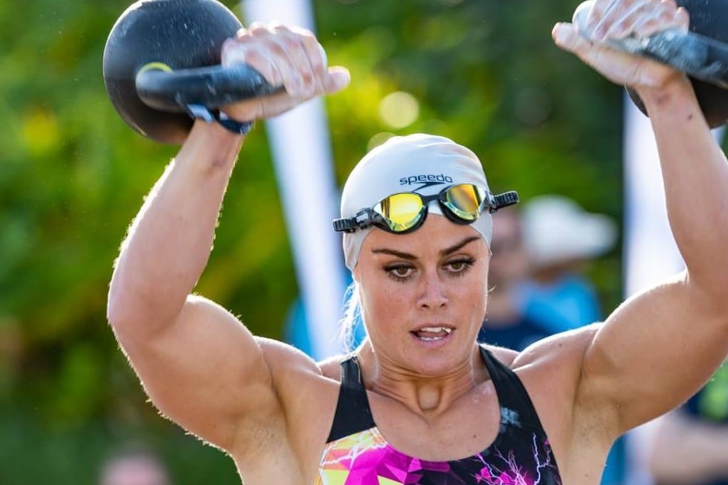 Sara Sigmundsdottir competes on day one. Photos: Dubai CrossFit Championship