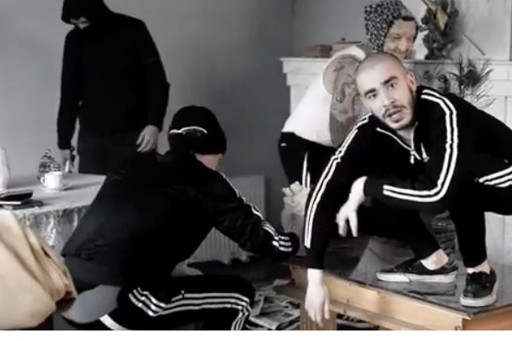 Husky is a Russian rapper known for his lyrics about poverty, corruption and police brutality. Photo: YouTube