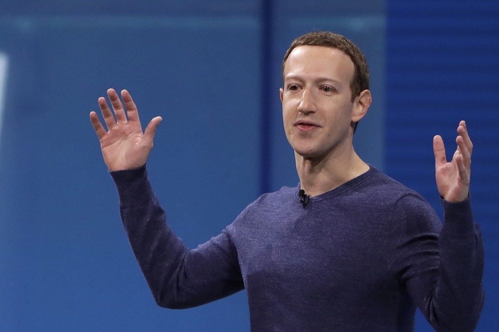 Facebook CEO Mark Zuckerberg makes the keynote address at F8, Facebook's developer conference in San Jose, Calif. 2018. Photo: AP