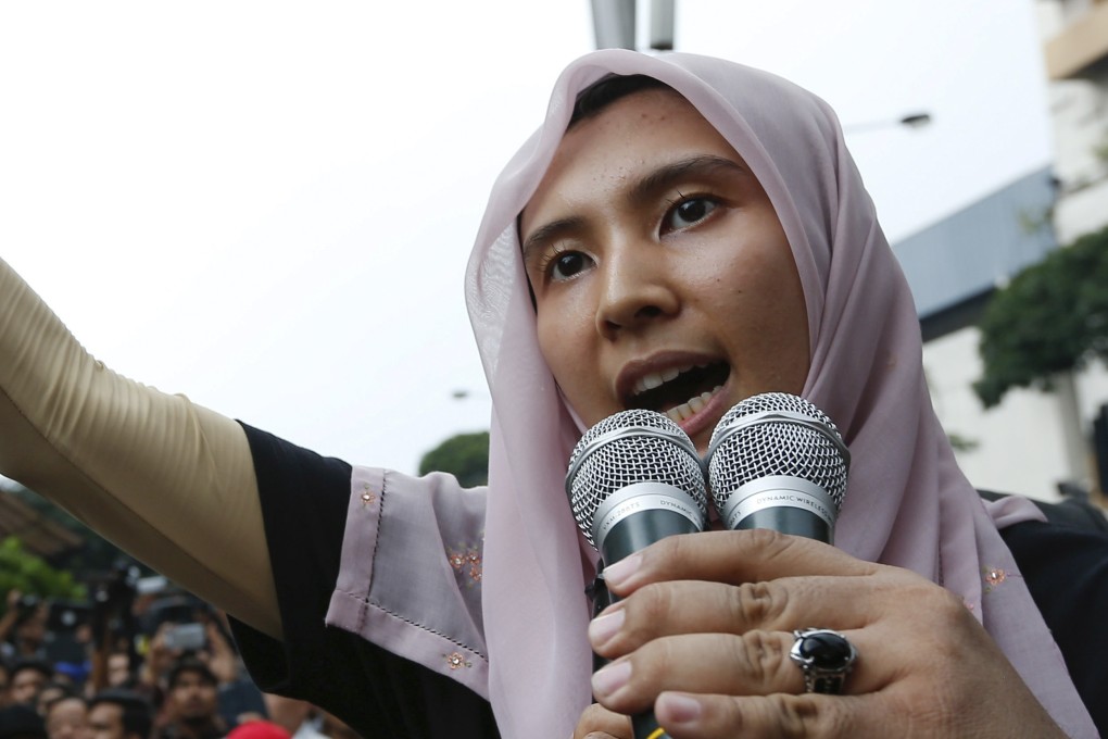 Nurul Izzah Anwar, Anwar Ibrahim’s daughter. Photo: AP