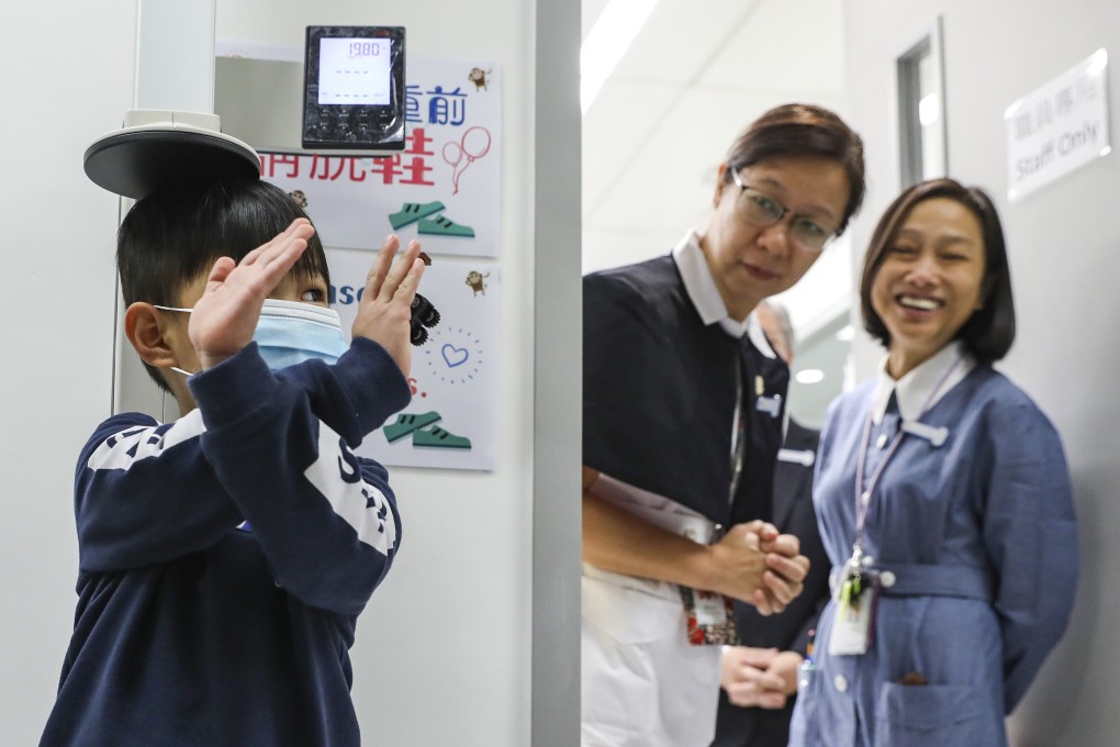 The first patients at Hong Kong Children’s Hospital were there for follow-up care. Photo: Nora Tam