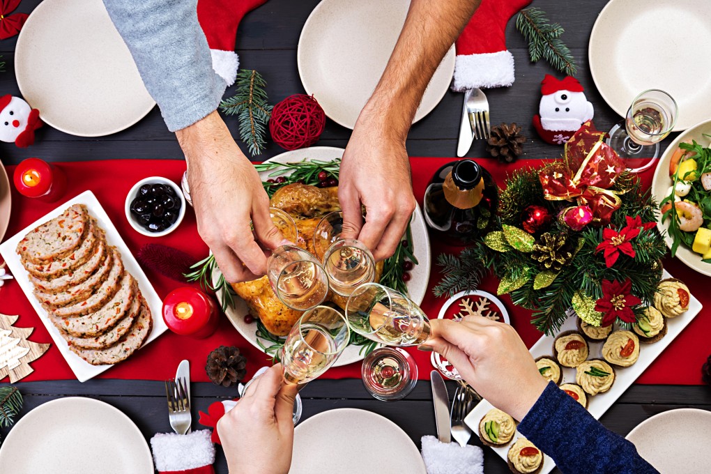 A full Christmas dinner with all the trimmings may be hard to ignore, but don’t feel obligated to have to eat everything that’s going. Photo: Alamy