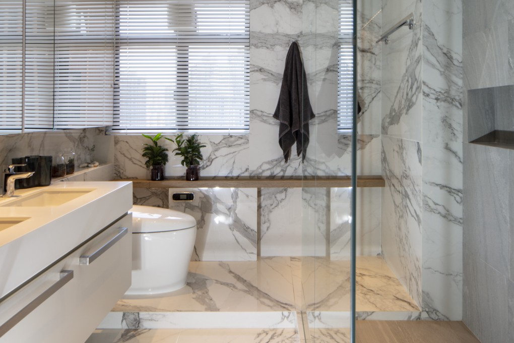 Stephen Tong wanted a hotel-style bathroom for his home above Elements mall. Photography and video: John Butlin. Styling: Aviva Duncan. Photo assistant: Timothy Tsang