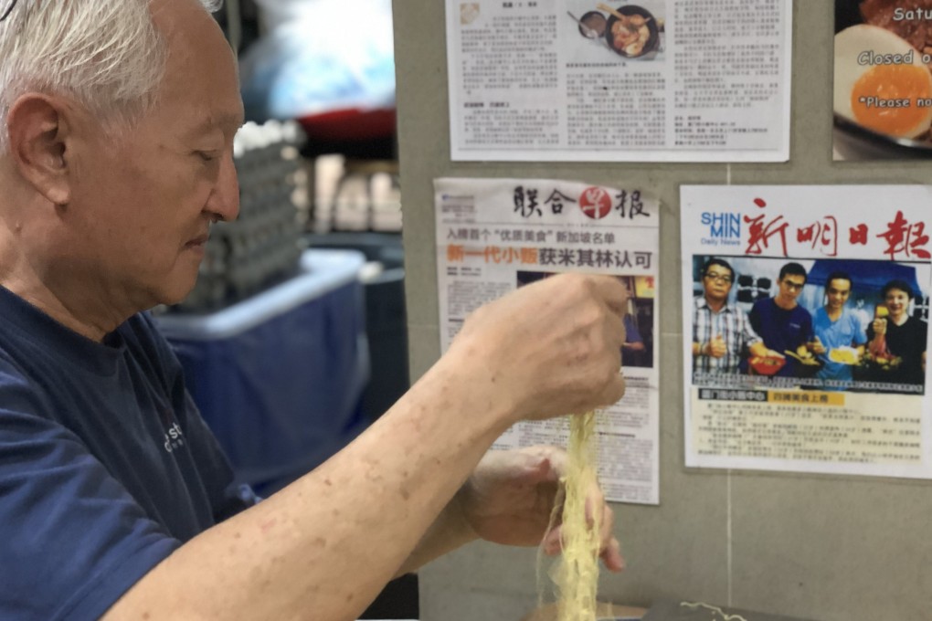 Kollinn Khoo works his magic at street food joint A Noodle Story. Photo: Kok Xing Hui