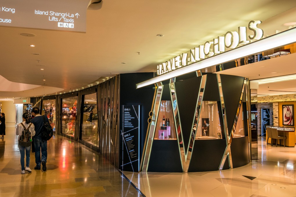 Dickson Concepts (International), the owner of department store Harvey Nichols in Pacific Place, is halving the size of the store as part of a revamp. Photo: Alamy