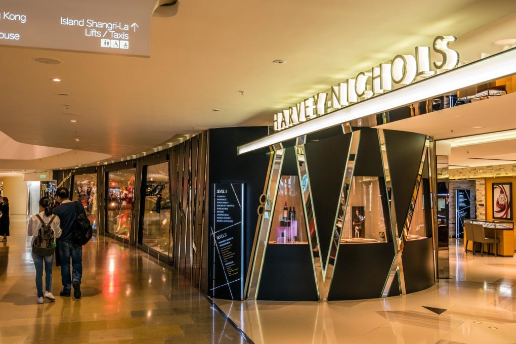 Dickson Concepts (International), the owner of department store Harvey Nichols in Pacific Place, is halving the size of the store as part of a revamp. Photo: Alamy