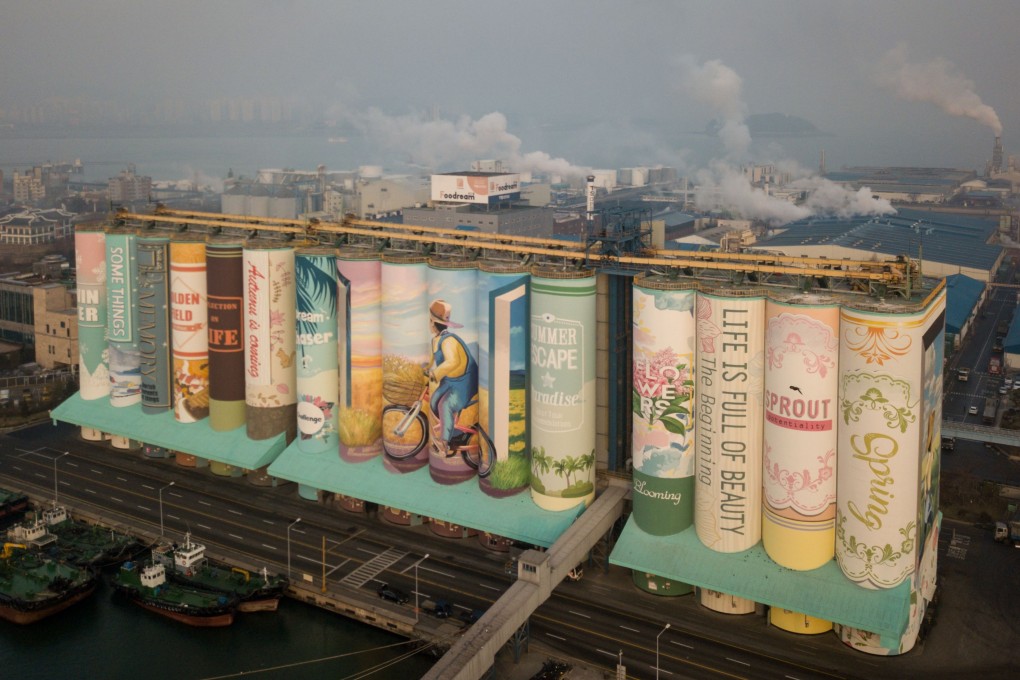 The mural has been listed by Guinness World Records as the largest in the world. Photo: AFP