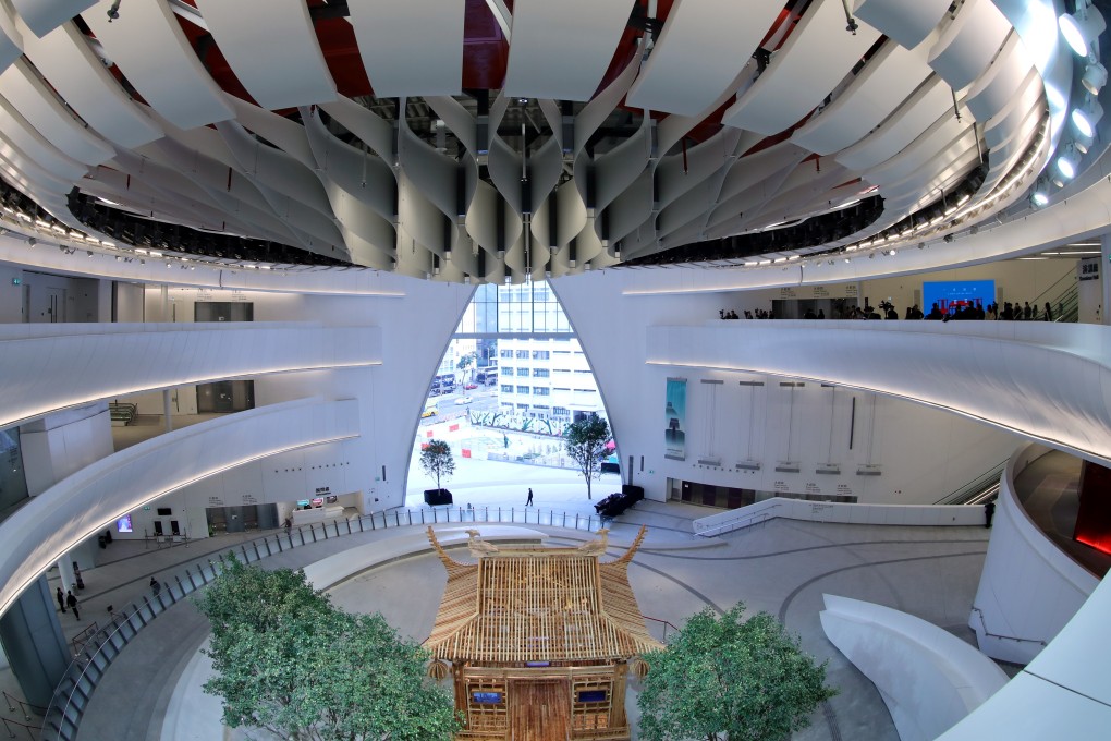 Interior of the Xiqu Centre in the West Kowloon Cultural District. Photo: Sam Tsang