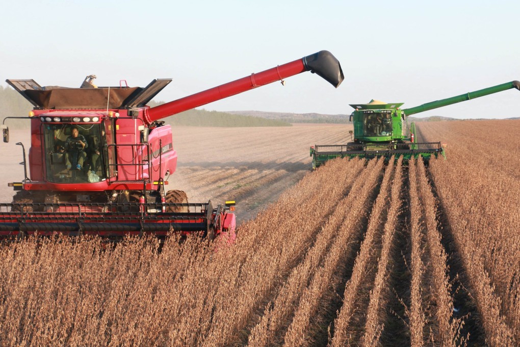 Last week, Chinese state-run companies booked more than 1.5 million tonnes of US soybeans for shipment from January to March. Photo: Xinhua