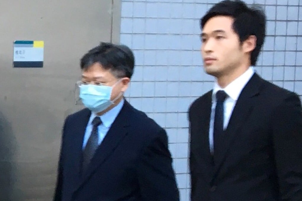 Dr John Lee Young-king (left) was found guilty of indecent assault earlier in December after a 24-year-old woman accused him of slipping his hands into her bra while checking for scoliosis. Photo: SCMP