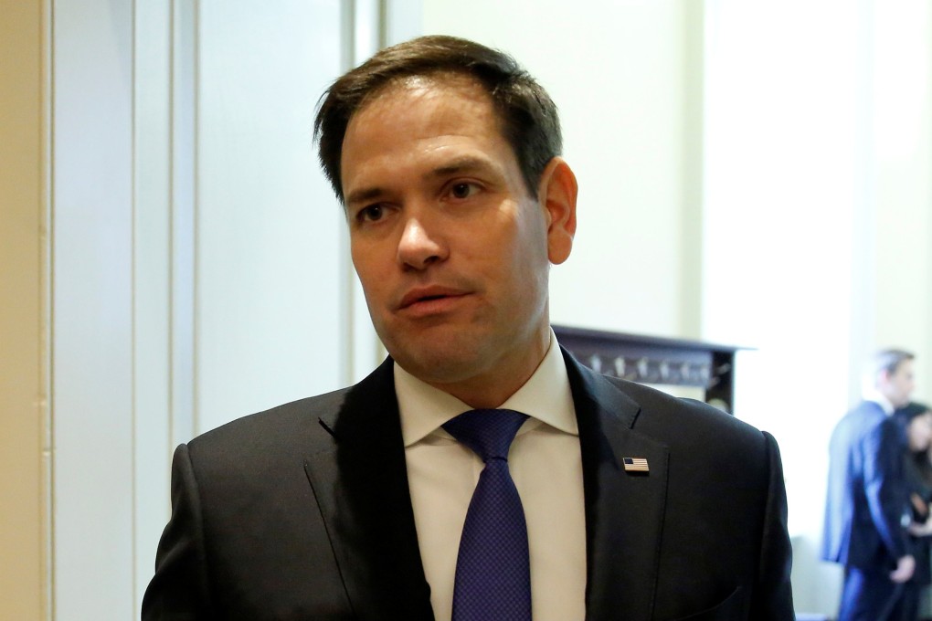 Senator Marco Rubio is chairman of the bipartisan commission that issued the statement condemning China. Photo: Reuters