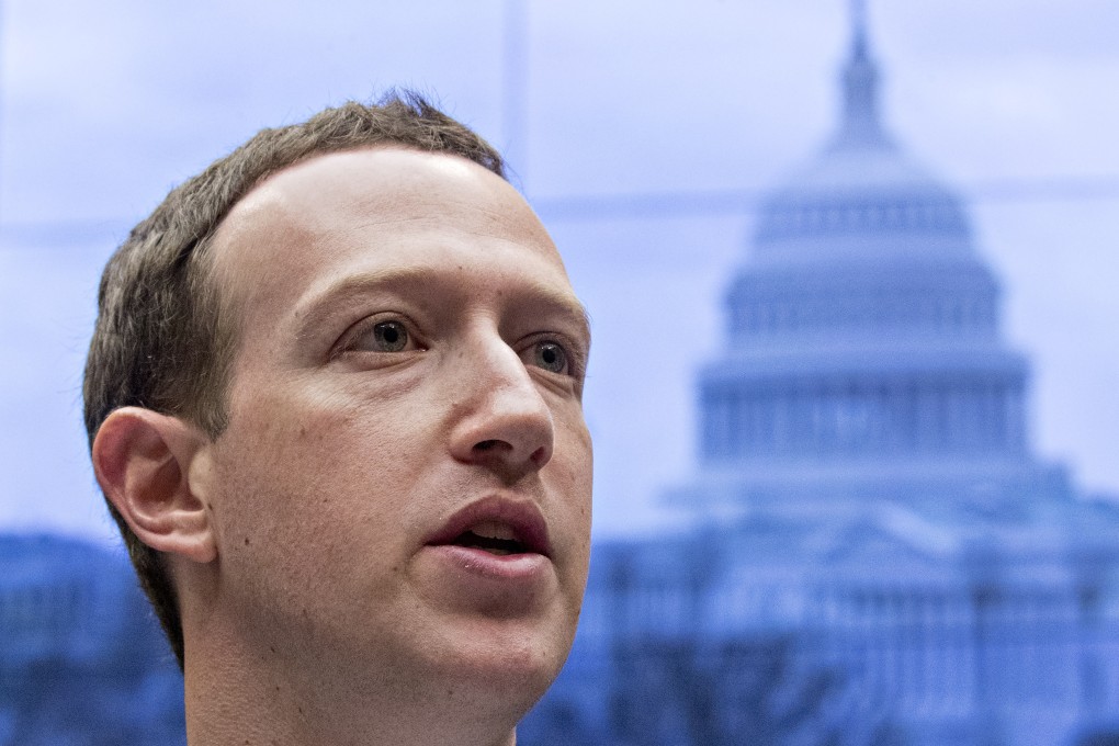 Mark Zuckerberg, chief executive officer and founder of Facebook Inc., speaks during a House Energy and Commerce Committee hearing in Washington on April 11. MUST CREDIT: Bloomberg photo by Andrew Harrer