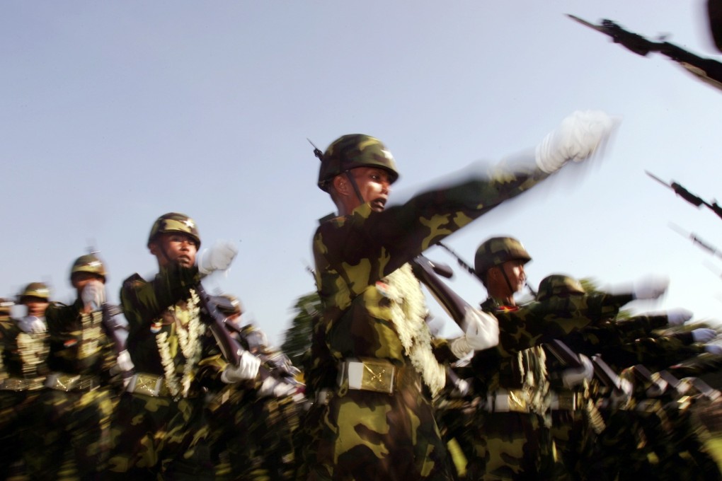 Myanmar troops are conducting new rounds of ‘clearance operations’. Photo: Reuters