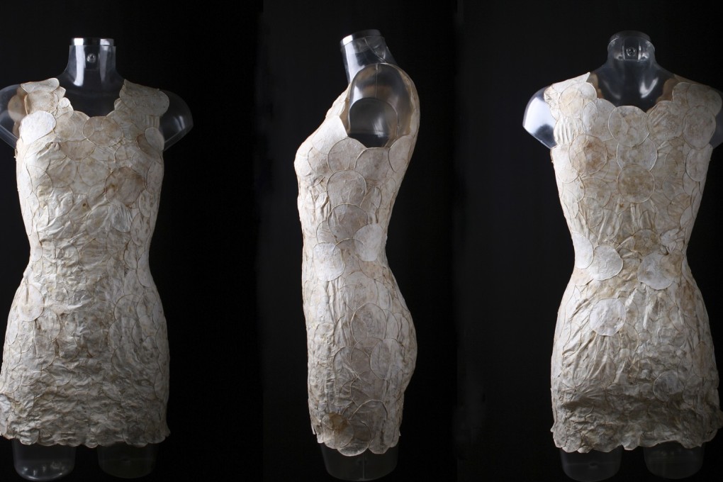 The Fungi Fashion dress prototype.