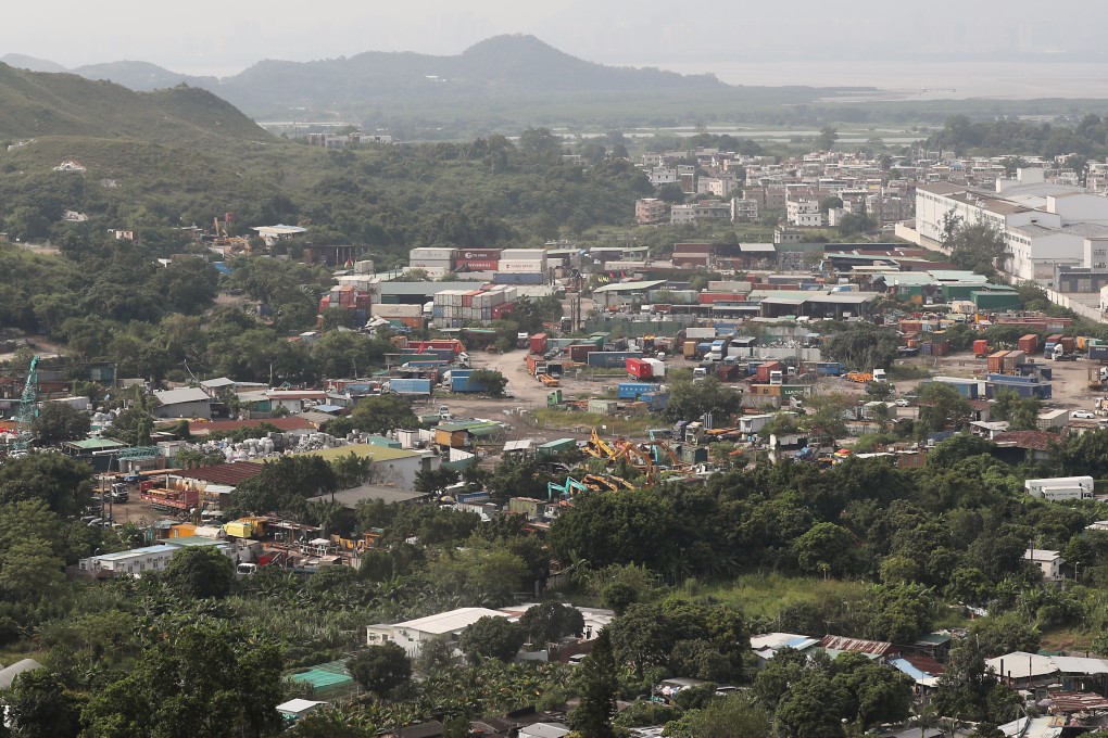 Brownfield sites are mostly concentrated in Hong Kong’s New Territories. Photo: Edward Wong
