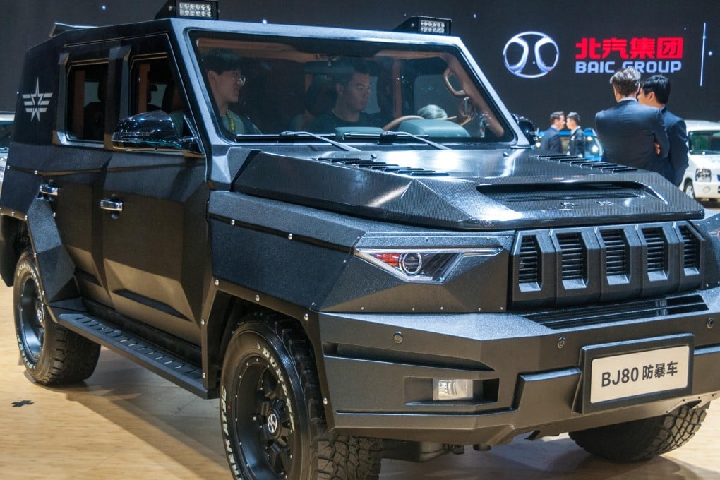 Just 1,500 civilian model BJ80s were sold in China last year. Photo: Alamy