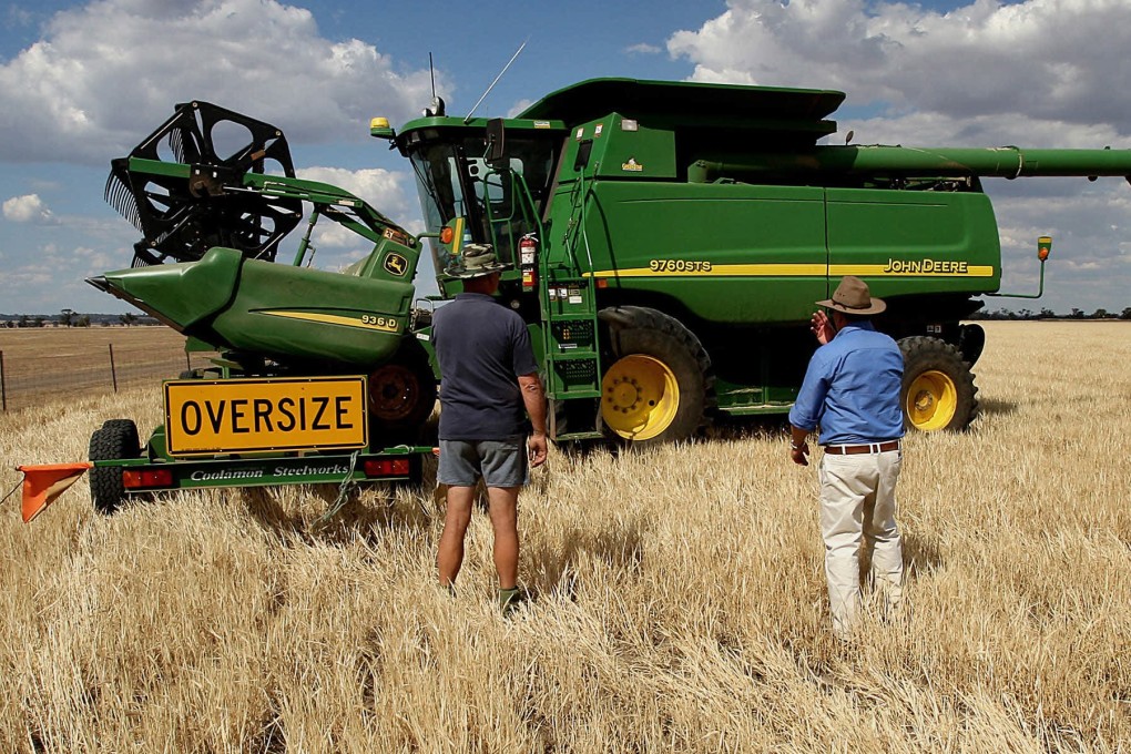 Australian barley growers have already been hit by a drought that has reduced supplies and raised prices. Photo: AFP