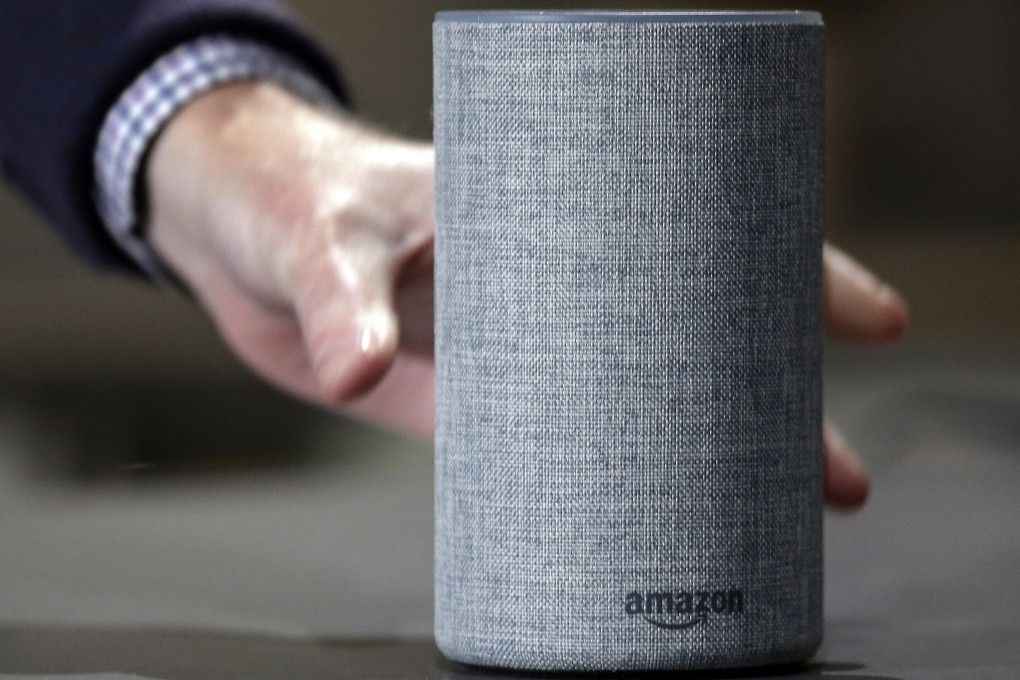 File photo of an Amazon Echo. Photo: AP