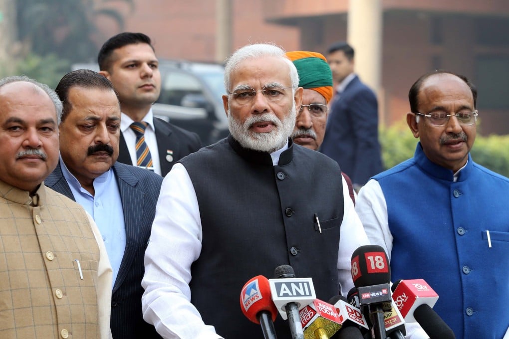 Indian Prime Minister Narendra Modi is on a mission to promote traditional Indian medicine to the world. Photo: EPA