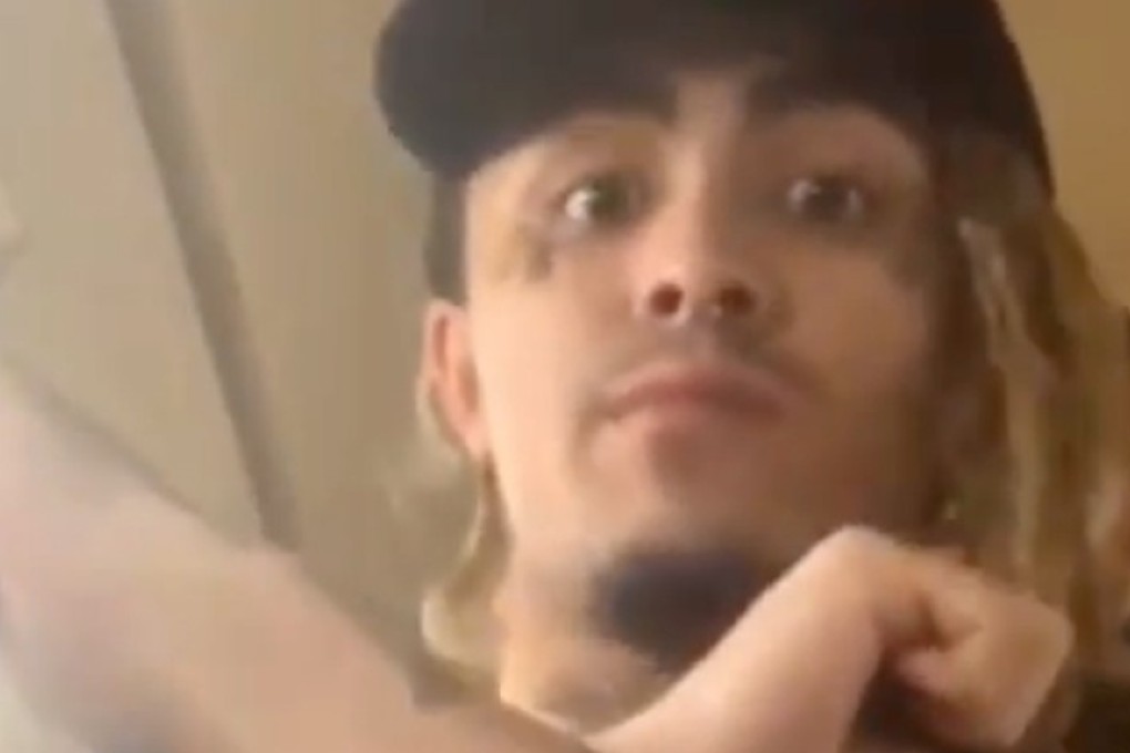 A song preview on Instagram by America rapper Lil Pump has been criticised for being racially offensive. Photo: Instagram