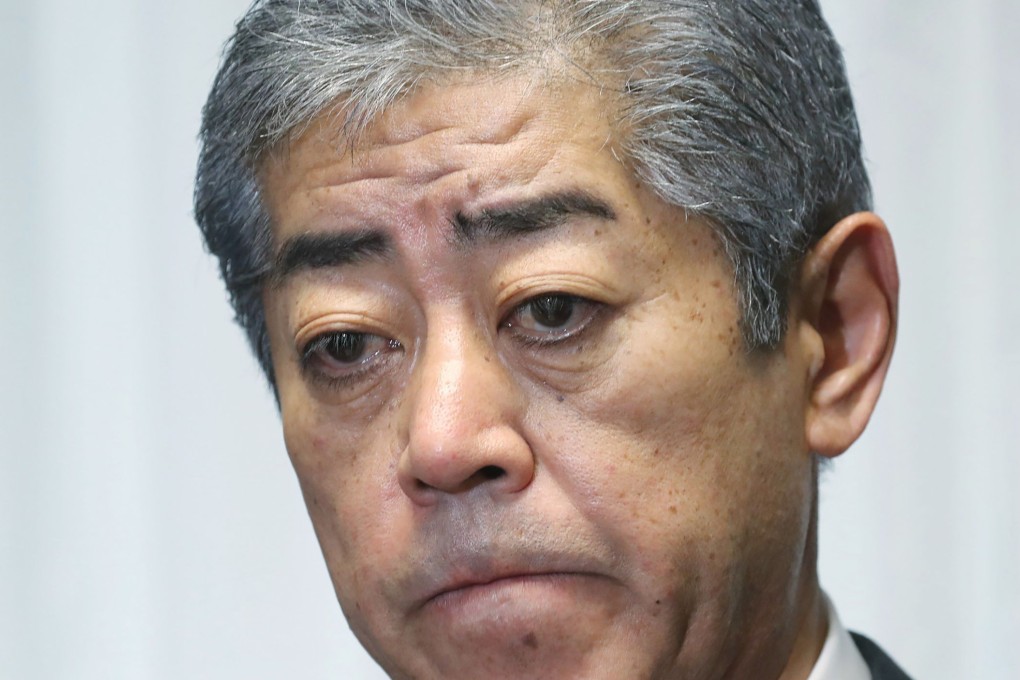 Japanese Defence Minister Takeshi Iwaya. Photo: AFP