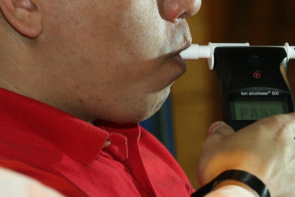 The pilot avoided taking breathalyser tests 110 times since last summer. Photo: SCMP