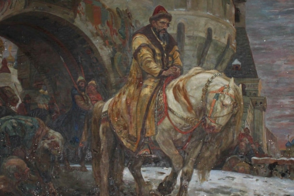 ‘Secret Departure of Ivan the Terrible Before the Oprichina’ by Mikhail Panin disappeared from a Ukraine museum during the German occupation in the second world war. Photo: United States Department of Justice