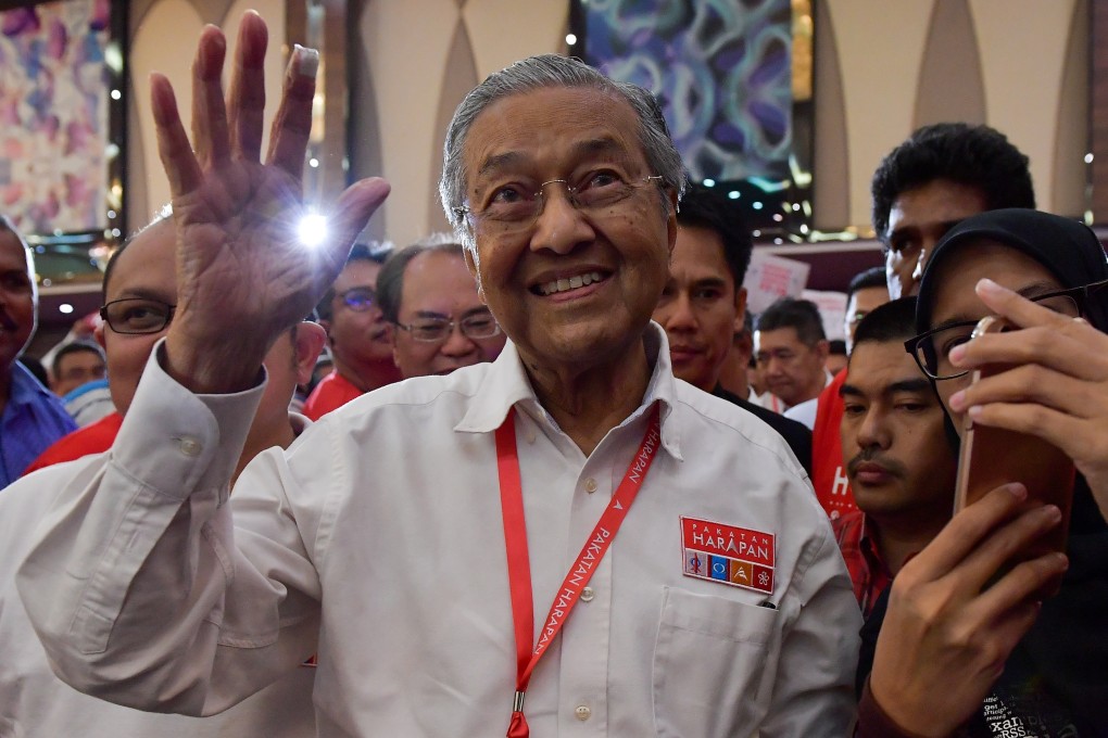 Highlight of the year: Mahathir’s election. Photo: AFP