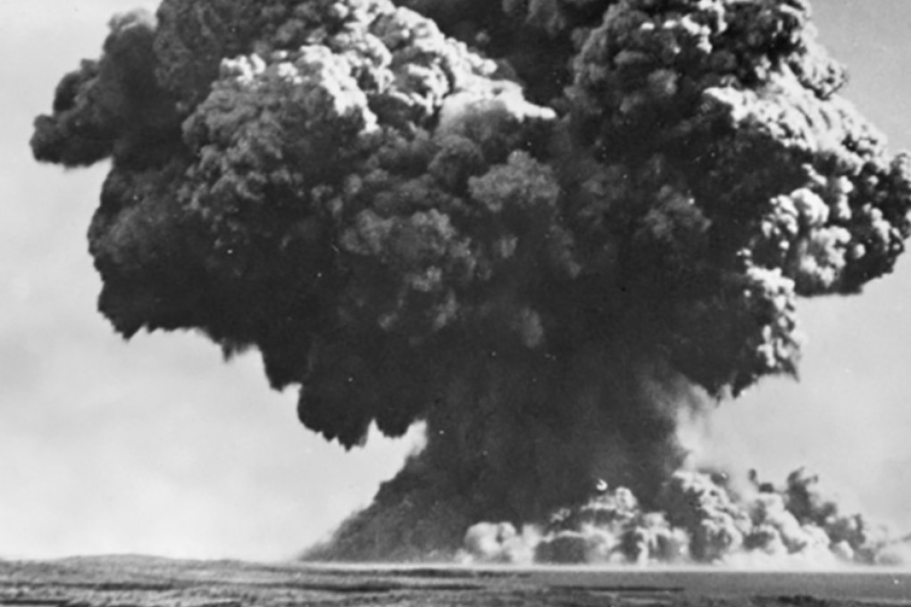 Britain’s first nuclear test, Operation Hurricane, in Australia in 1952. Photo: Handout