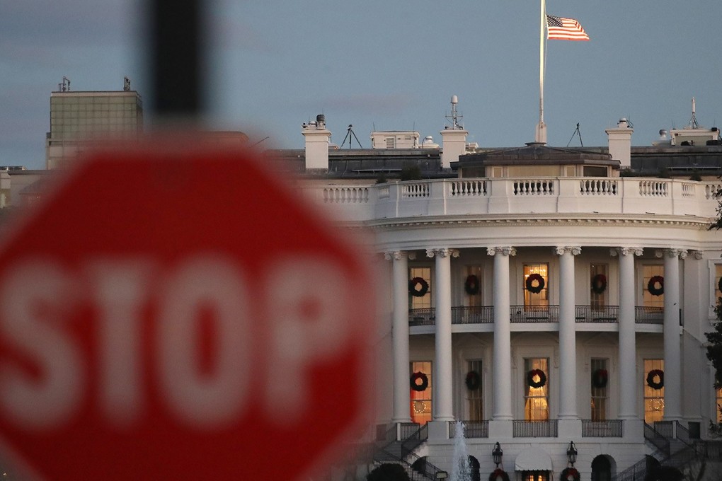 The White House is shown during a partial shutdown of the federal government. Photo: Tribune News Service