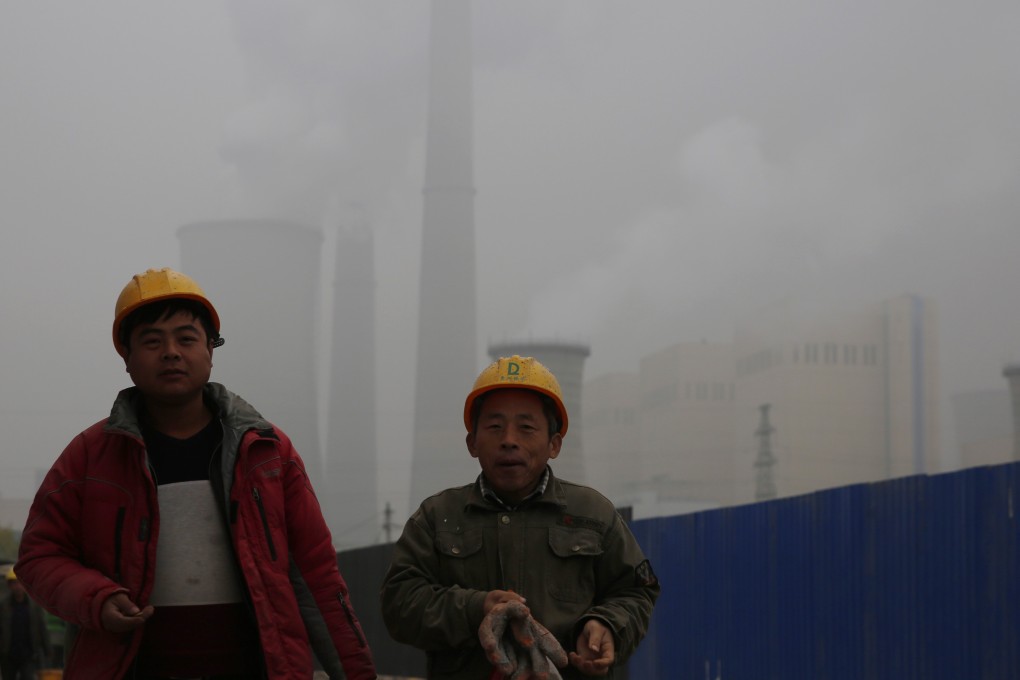 The Chinese government has moved away from blanket bans on heavily polluting industries. Photo: EPA-EFE